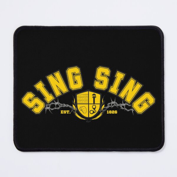 Item preview, Sing Sing Jail University, Yellow designed and sold by UNK-Fatigues.