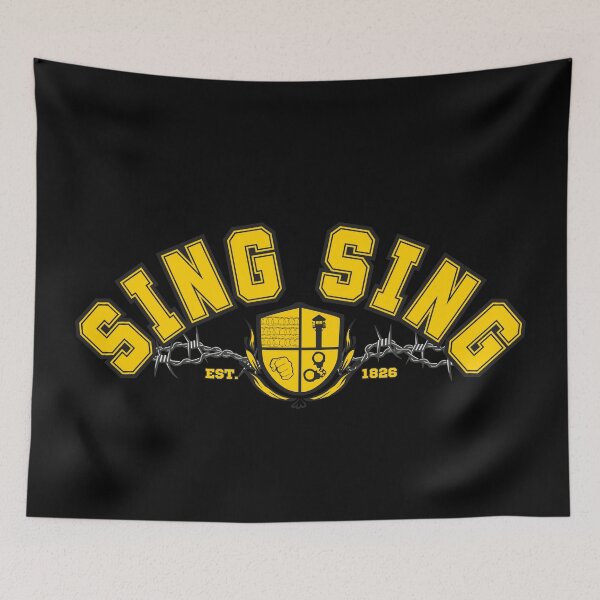 Item preview, Sing Sing Jail University, Yellow designed and sold by UNK-Fatigues.