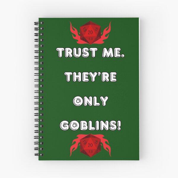 Item preview, TRUST ME. THEY'RE ONLY GOBLINS designed and sold by Ferndragons.