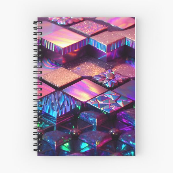 Item preview, Iridescent Rose Gold Mosaic designed and sold by BubbleGalaxy.