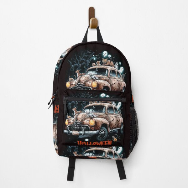 Item preview, Spooky Cats, and Dogs on a Ghost Car Ride – Halloween Ready Design designed and sold by asprse.
