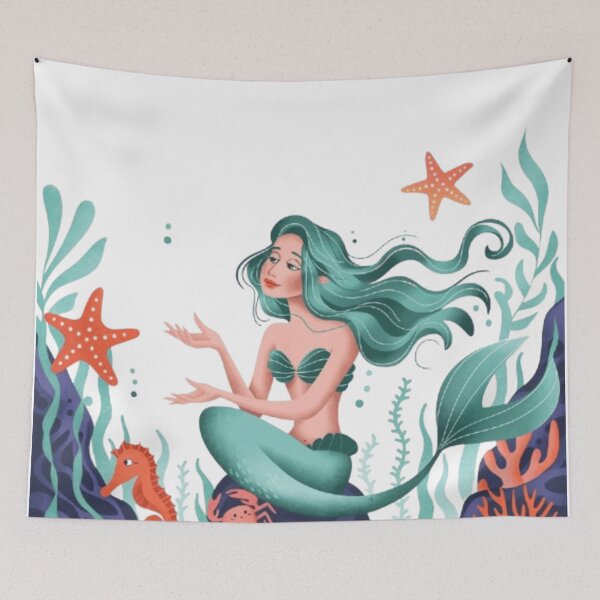 Item preview, Enchanting Mermaid Beneath the Waves designed and sold by XquisiteFashion.