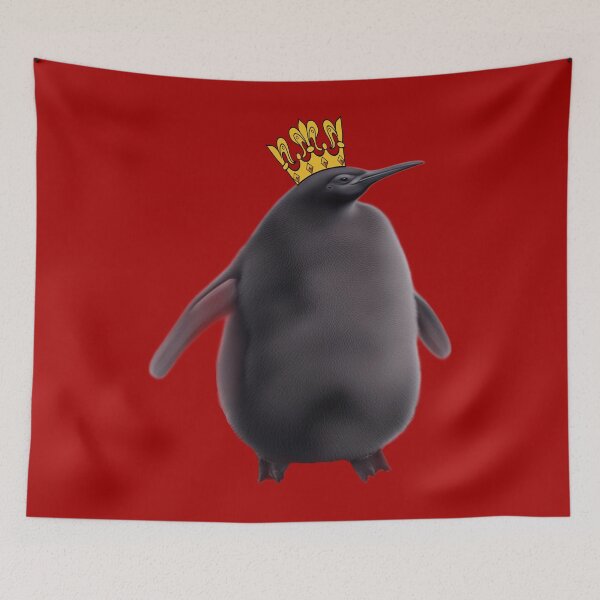 Item preview, Pesto Penguin King designed and sold by EunsooLee.
