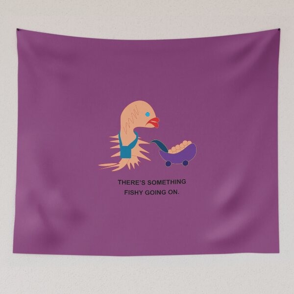 Item preview, There's something fishy going on designed and sold by shrewdmovenet.