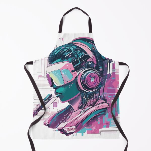 Item preview, techno girl designed and sold by ARTCWC.