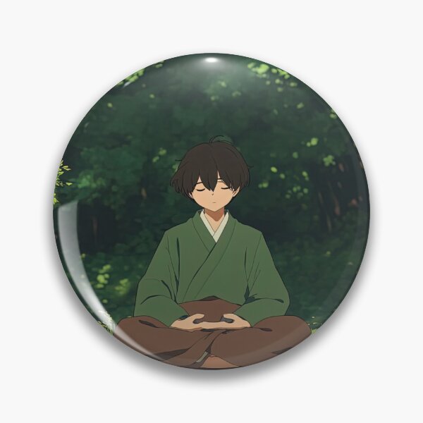 Item preview, Zen meditation | Anime style designed and sold by ComicsFactory.