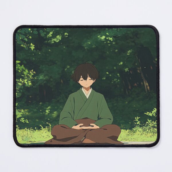 Item preview, Zen meditation | Anime style designed and sold by ComicsFactory.
