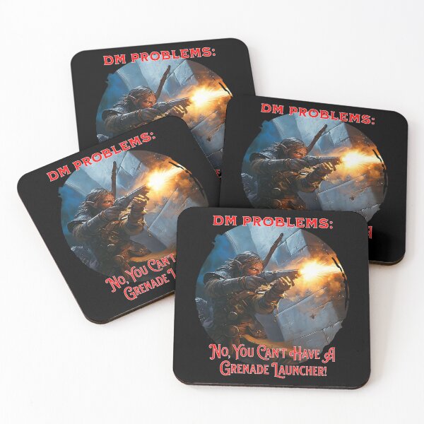 Item preview, DM Problems No Grenade Launcher designed and sold by GeeksLoveDogs.