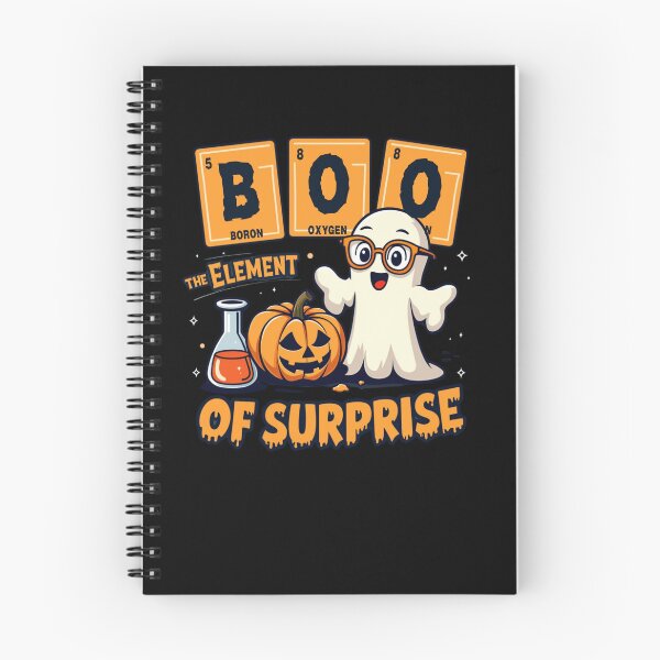 Item preview, Chemistry Boo The Element Of Surprise Cute Chemist Halloween designed and sold by ArtFromBeyond.