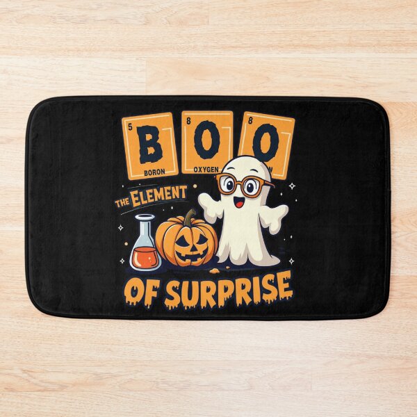 Item preview, Chemistry Boo The Element Of Surprise Cute Chemist Halloween designed and sold by ArtFromBeyond.
