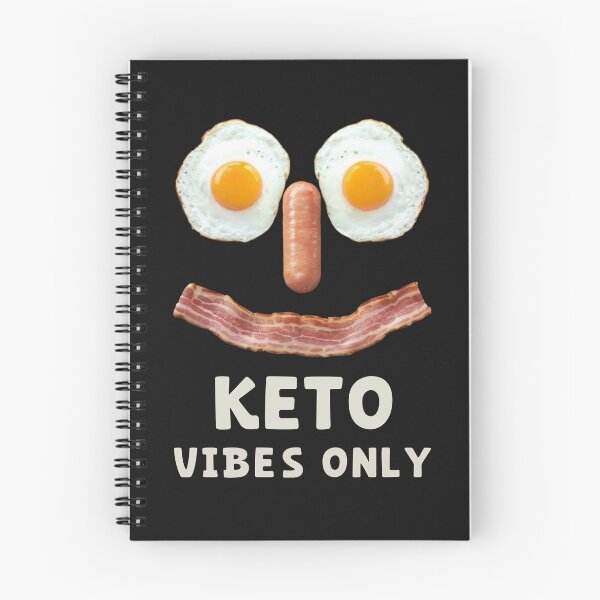 Item preview, Keto Vibes Only Funny Keto Breakfast Lover Gift designed and sold by Anniko Art Studio.