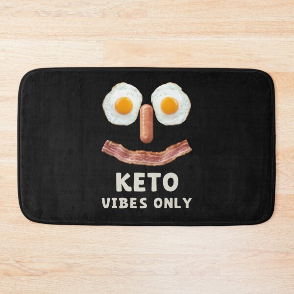 Item preview, Keto Vibes Only Funny Keto Breakfast Lover Gift designed and sold by Anniko Art Studio.