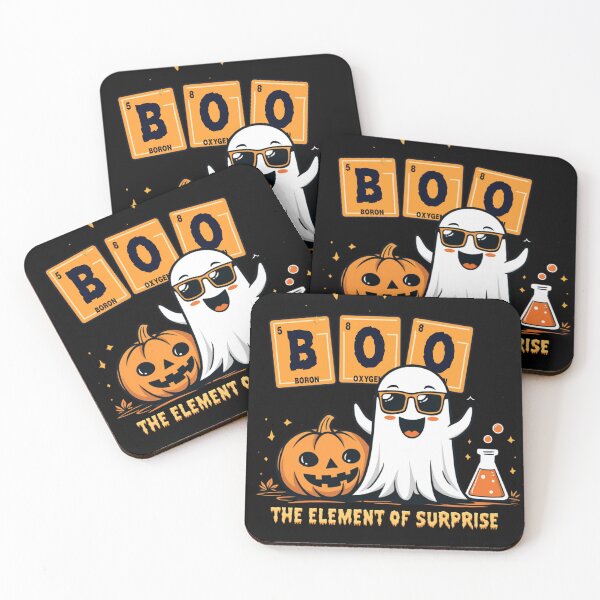 Item preview, Chemistry Boo The Element Of Surprise Cute Chemist Halloween designed and sold by ArtFromBeyond.