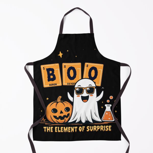 Item preview, Chemistry Boo The Element Of Surprise Cute Chemist Halloween designed and sold by ArtFromBeyond.