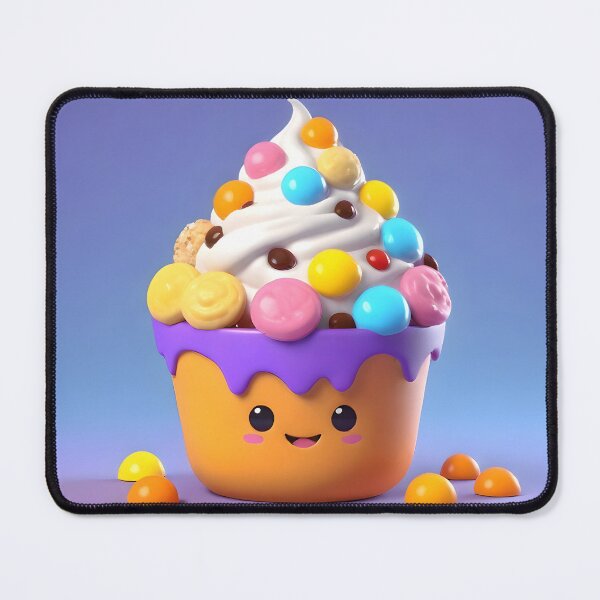 Item preview, ADORABLE SQUISHY KAWAII FROZEN YOGURT ICE CREAM TREAT designed and sold by Arts4U.