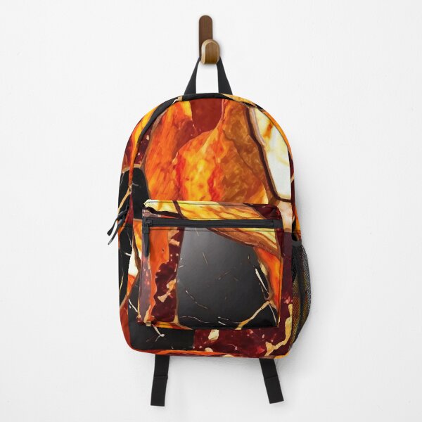 Item preview, PATTERN 057- FIRE AGATE STONE - Gift items and personal use / Gemstone, Fire, Agate, Orange, Yellow, Garnet, Marble, Stone, Velvet, Abstract, Broken Glass, Art designed and sold by LumDesignArt.