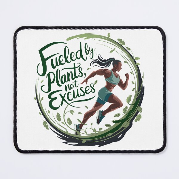 Item preview, Fueled By Plants, Not Excuses designed and sold by Wegetees.