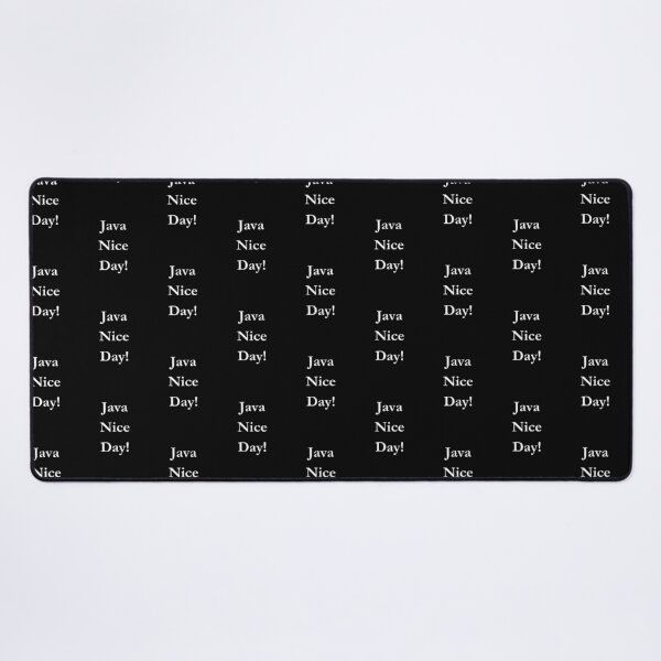 Item preview, Java Nice Day! Classic Black Tee designed and sold by GeekySexyCool.