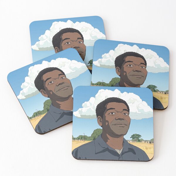 Item preview, Zimbabwean man, portrait | Anime style designed and sold by ComicsFactory.