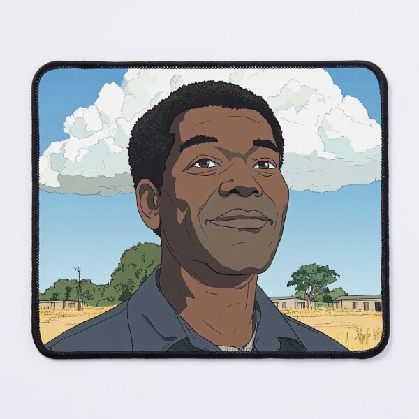 Item preview, Zimbabwean man, portrait | Anime style designed and sold by ComicsFactory.