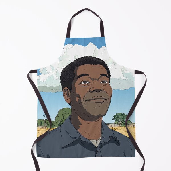 Item preview, Zimbabwean man, portrait | Anime style designed and sold by ComicsFactory.