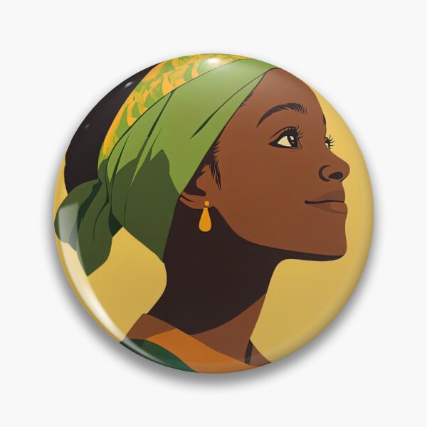 Item preview, Zimbabwean woman | Anime style designed and sold by ComicsFactory.