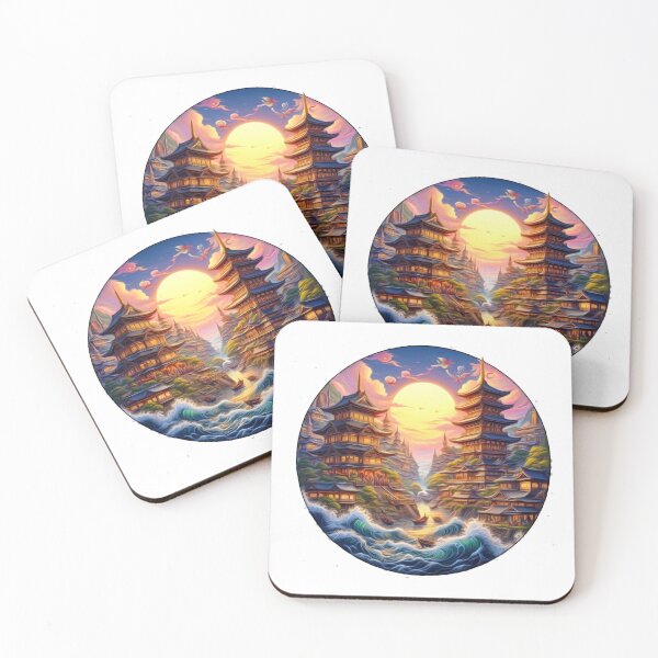 Item preview, Land of the Rising Sun. designed and sold by FluidArtByLK.
