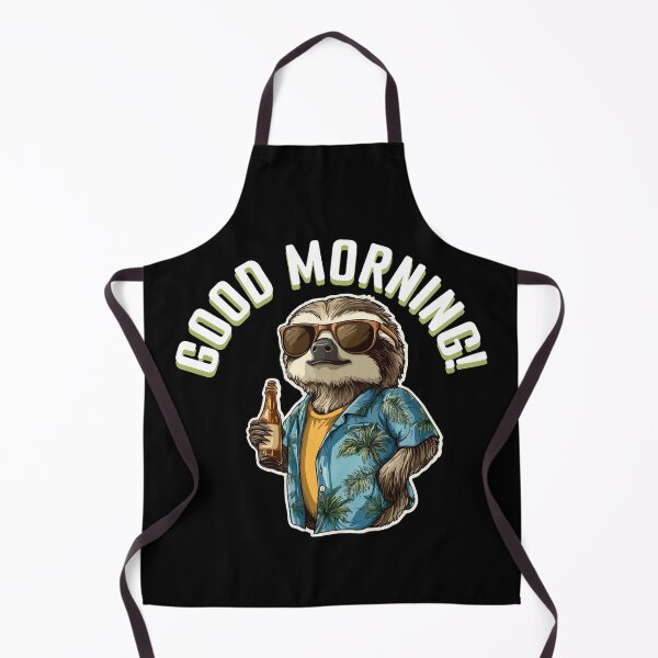 Item preview, Sloth - Good Morning! (with White Lettering) designed and sold by VelvetRoom.