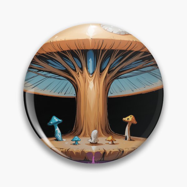 Item preview, Trippy Witchy crystal Magic Mushrooms Alter designed and sold by Arcane  Adorable.