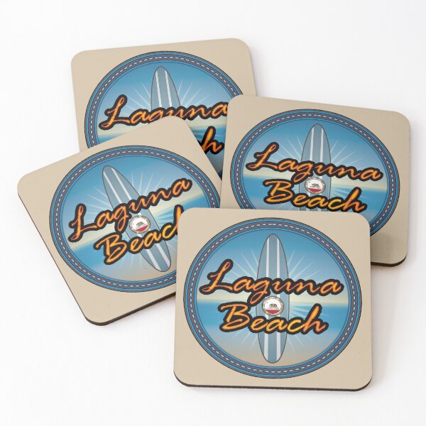 Item preview, Laguna Beach California stitching effect designed and sold by studioss76.