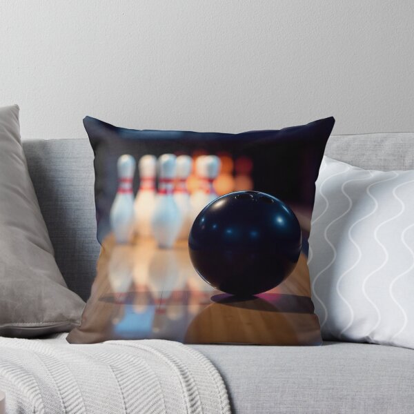 Item preview, Free Photo of Bowling Pins and Ball Arrangement – Striking Sports Visual designed and sold by hjian8219.