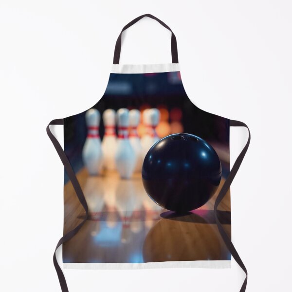 Item preview, Free Photo of Bowling Pins and Ball Arrangement – Striking Sports Visual designed and sold by hjian8219.