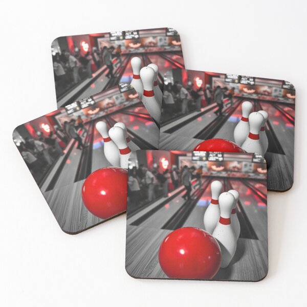 Item preview, Free Photo of Bowling Pins and Ball Arrangement – Striking Sports Visual designed and sold by hjian8219.