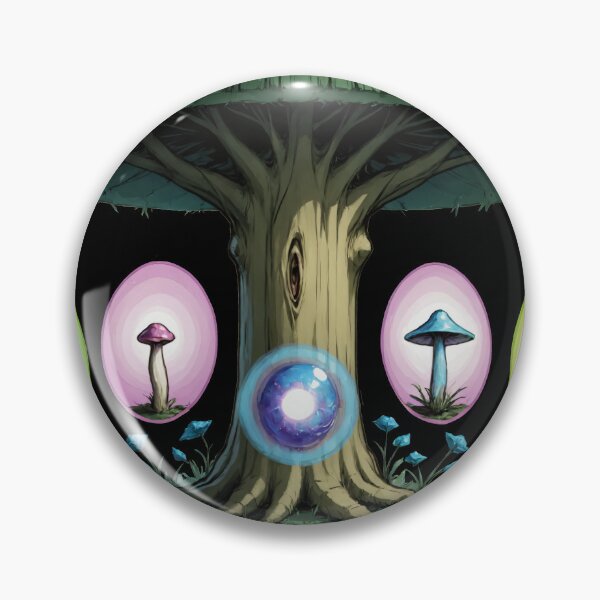 Item preview, Trippy Witchy crystal Magic Mushrooms Alter designed and sold by Arcane  Adorable.