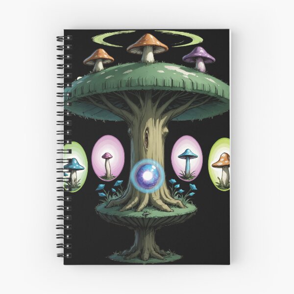 Item preview, Trippy Witchy crystal Magic Mushrooms Alter designed and sold by Arcane  Adorable.
