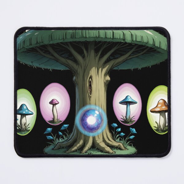 Item preview, Trippy Witchy crystal Magic Mushrooms Alter designed and sold by Arcane Adorable.