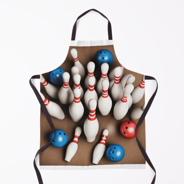 Item preview, Free Photo of Bowling Pins and Ball Arrangement – Striking Sports Visual designed and sold by hjian8219.