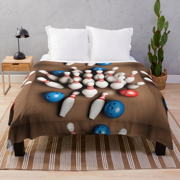Item preview, Free Photo of Bowling Pins and Ball Arrangement – Striking Sports Visual designed and sold by hjian8219.