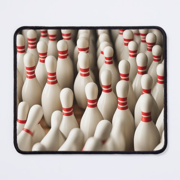 Item preview, Free Photo of Bowling Pins and Ball Arrangement – Striking Sports Visual designed and sold by hjian8219.