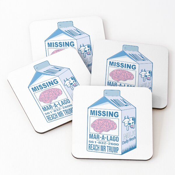 Item preview, Anti Trump wanted poster on milk carton designed and sold by Manikool.
