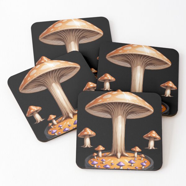 Item preview, Trippy Witchy crystal Magic Mushrooms Alter designed and sold by Arcane  Adorable.