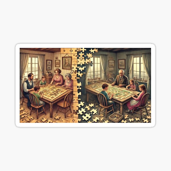 Item preview, Generations of Puzzle Solvers designed and sold by Mystoreontheweb.