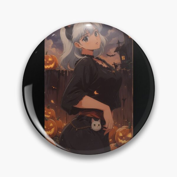 Item preview, Kitty Cat Girl in the Moonlight Classic Anime Style designed and sold by KillerCrafts.