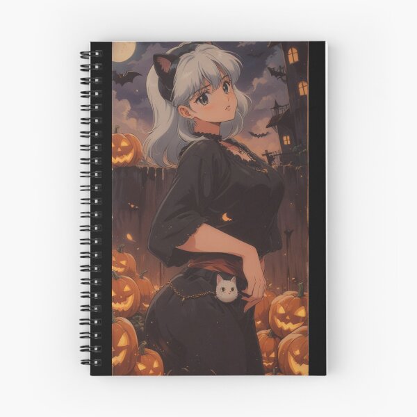 Item preview, Kitty Cat Girl in the Moonlight Classic Anime Style designed and sold by KillerCrafts.
