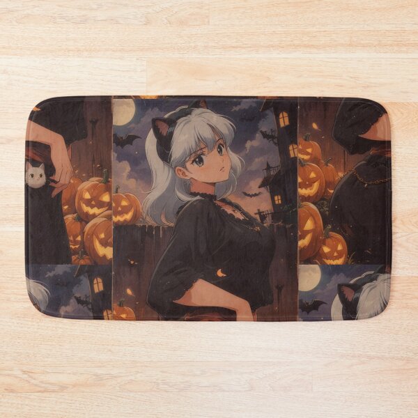 Item preview, Kitty Cat Girl in the Moonlight Classic Anime Style designed and sold by KillerCrafts.