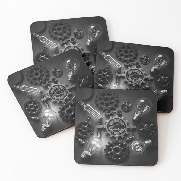 Item preview, Top View Assortment with Innovation Elements – Creative Design Layout designed and sold by hjian8219.