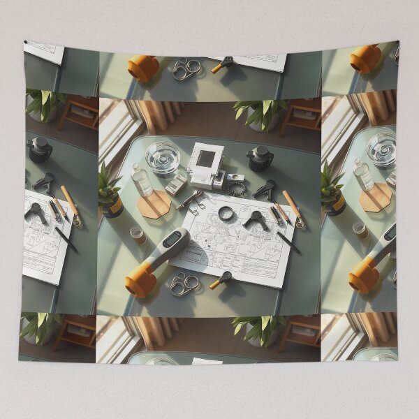 Item preview, Top View Assortment with Innovation Elements – Creative Design Layout designed and sold by hjian8219.