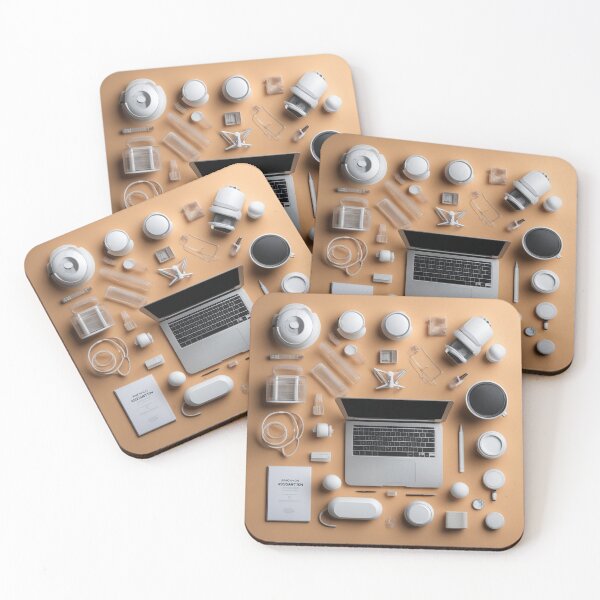 Item preview, Top View Assortment with Innovation Elements – Creative Design Layout designed and sold by hjian8219.