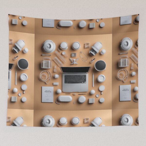 Item preview, Top View Assortment with Innovation Elements – Creative Design Layout designed and sold by hjian8219.