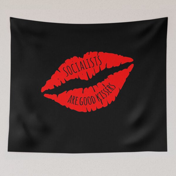 Item preview, Socialists Are Good Kissers designed and sold by flippinsg.